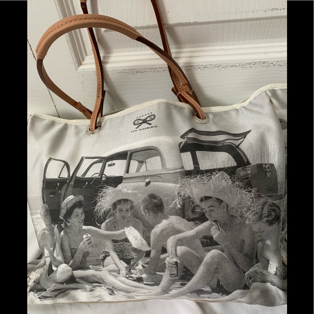 Anya Hindmarch 50s beach scene